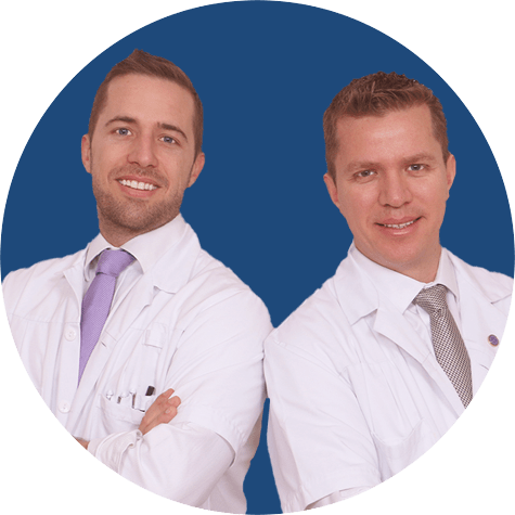 Le Dr Daniel Haselbach et le Dr Daniel Espinoza